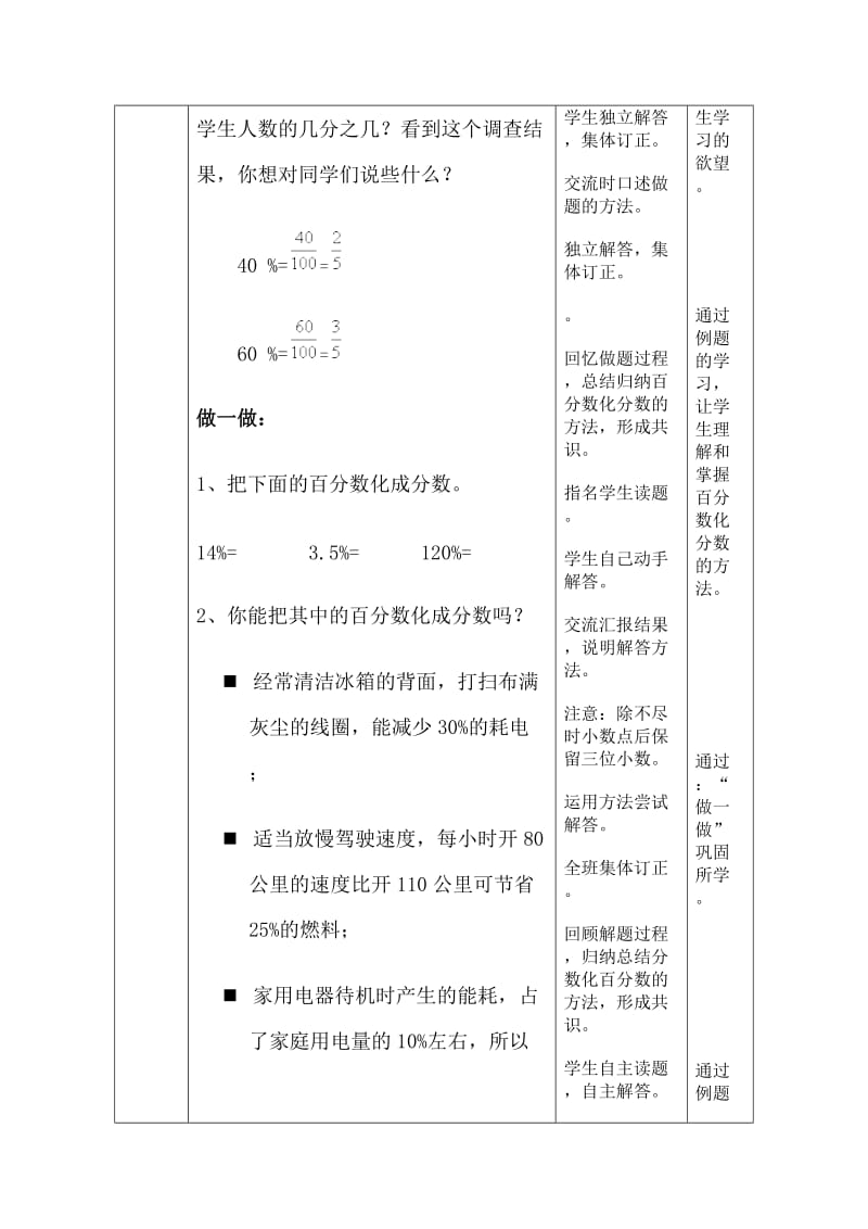 六年级数学上册百分数与分数的互化.doc_第2页