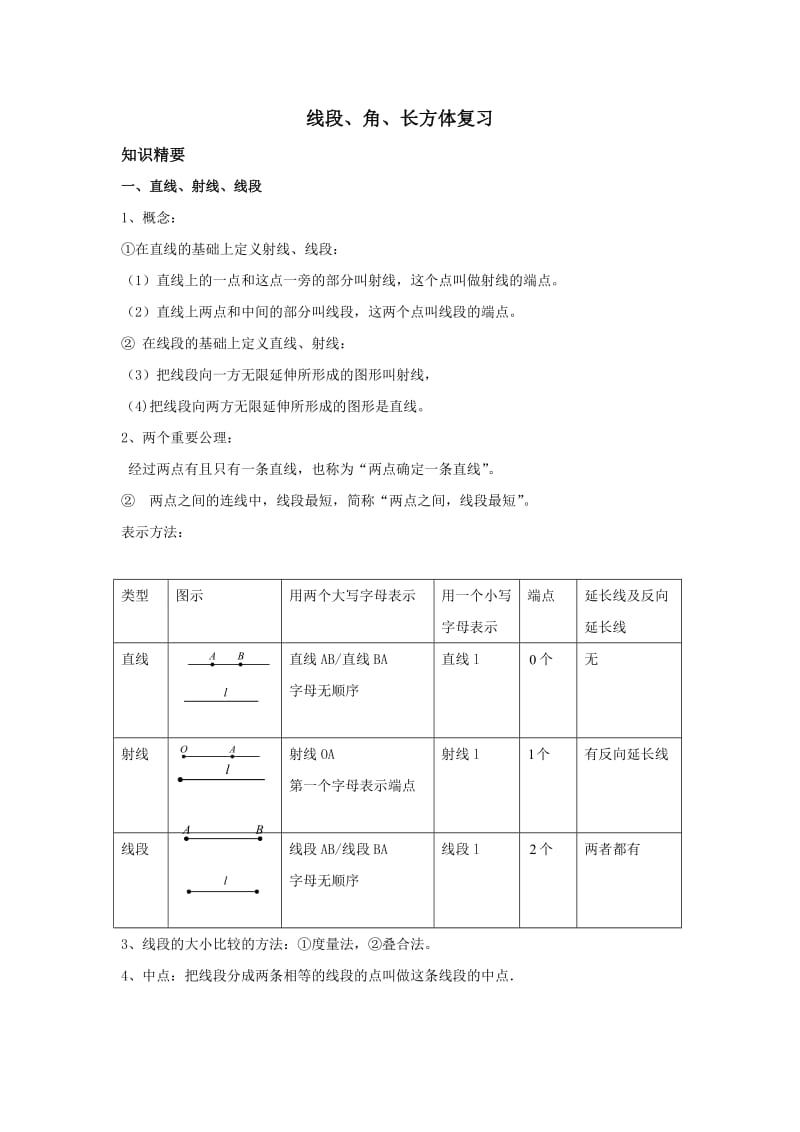 上海六年级线段、角、长方体复习.doc_第1页