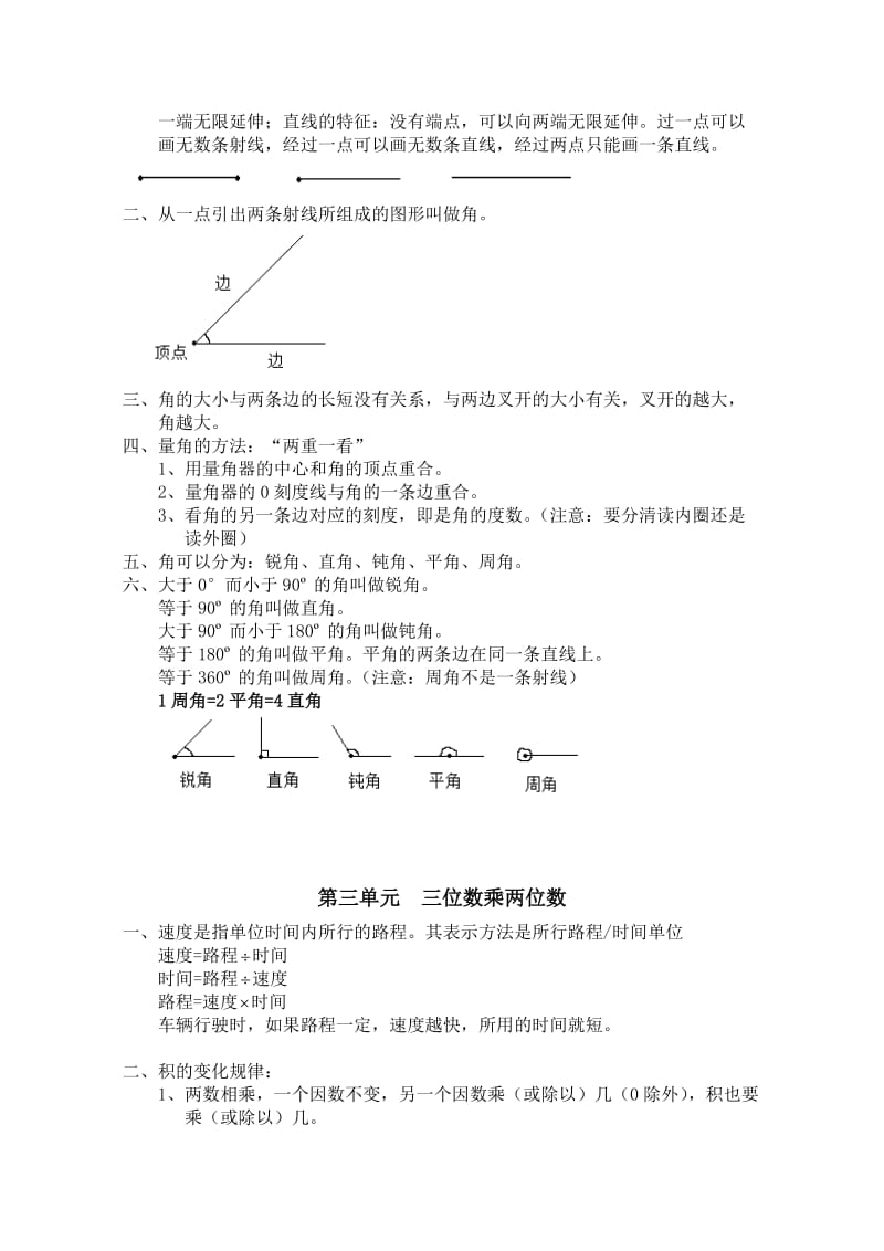 人教版四-六年级数学概念合集.docx_第3页