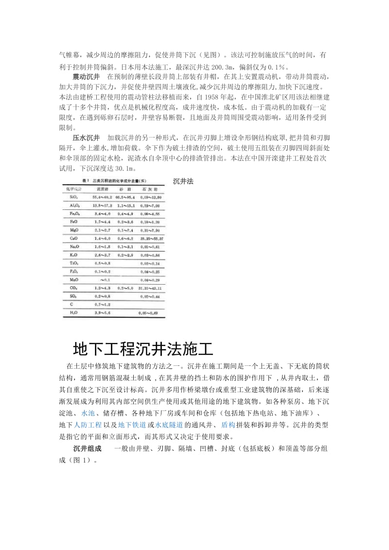 沉井法施工技术文献综述.doc_第2页