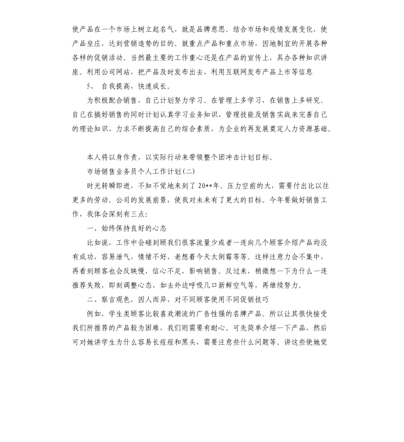 市场销售业务员个人工作计划.docx_第3页