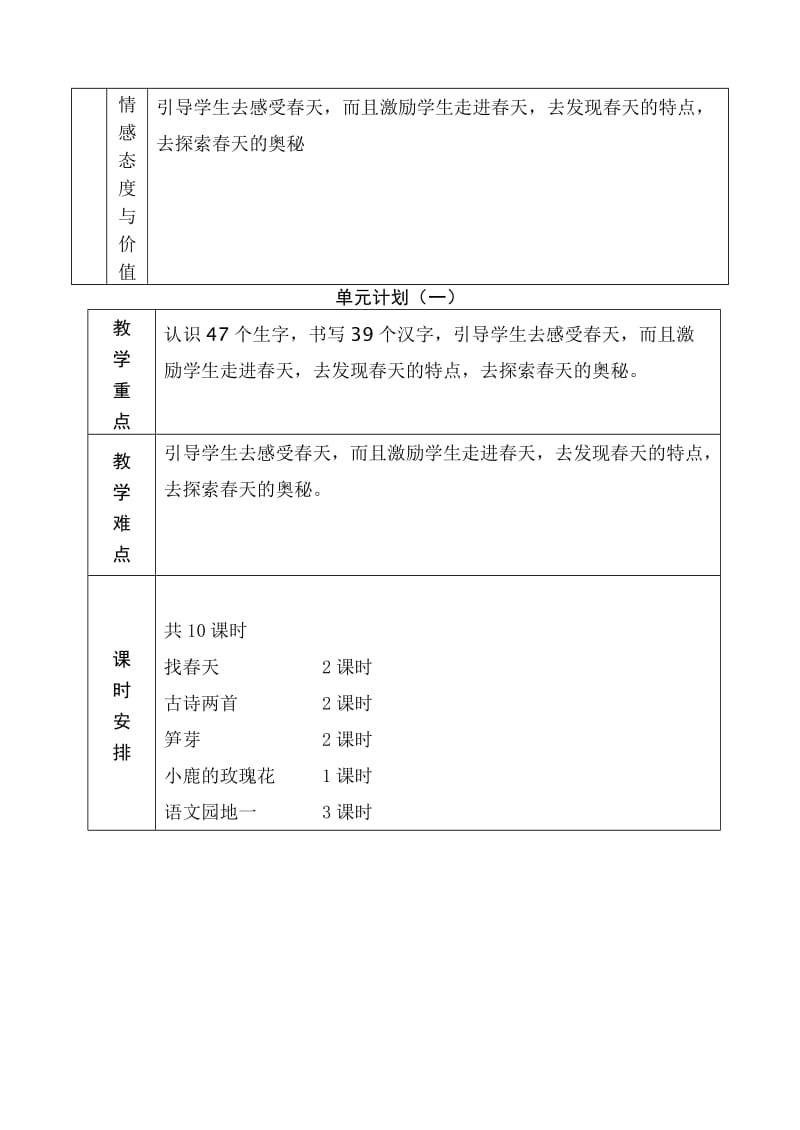 二年级语文第一单元下册教案.doc_第2页