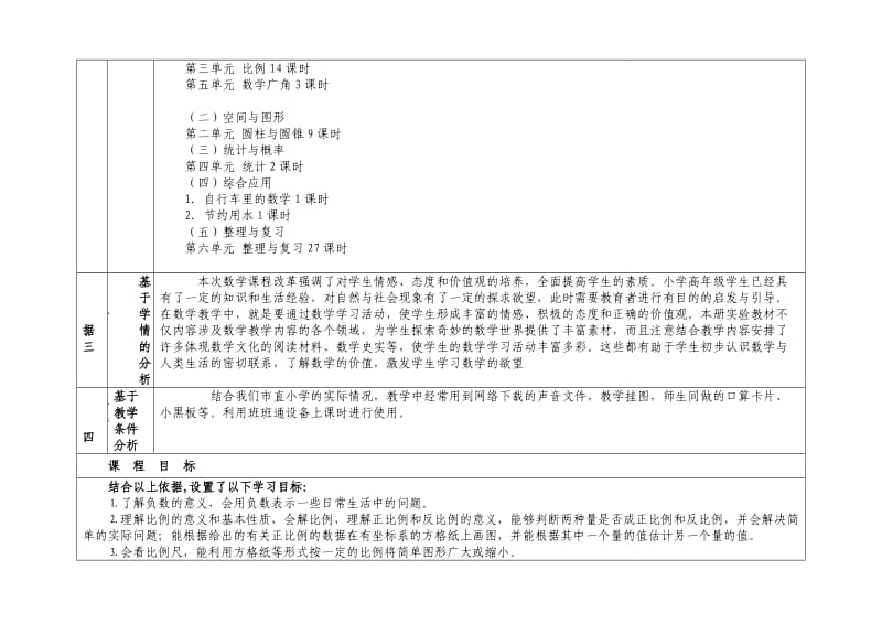 六年级数学下册总课程刚要.doc_第3页