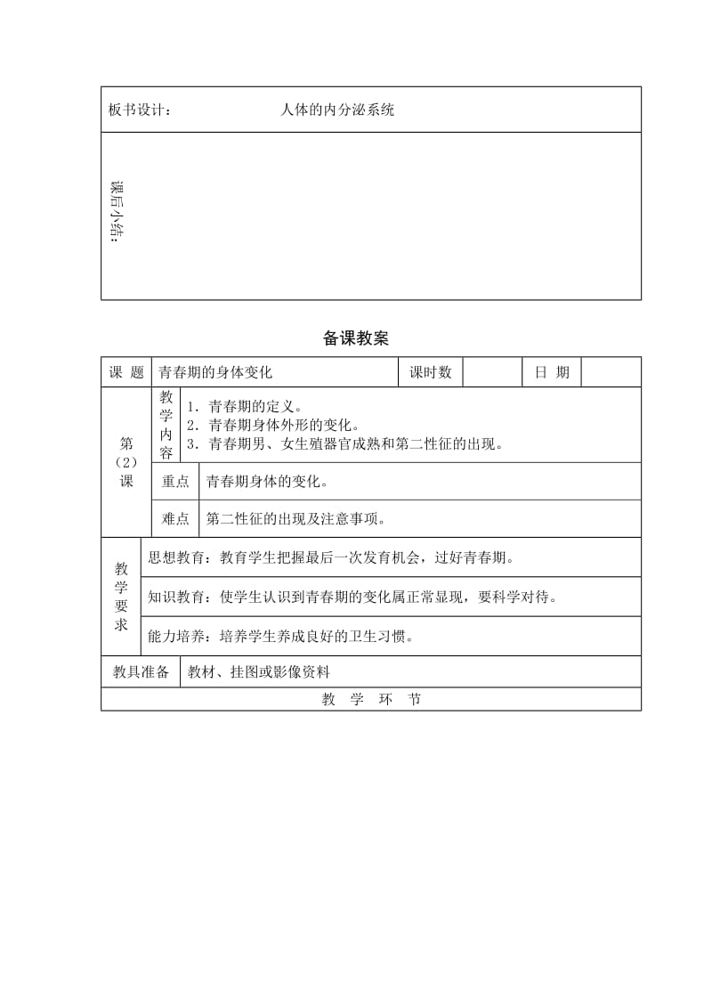 五年级下学期健康教育(北京).doc_第2页