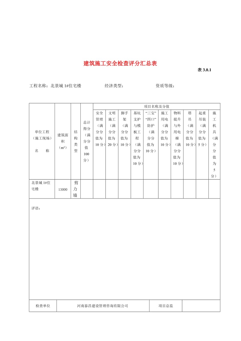 建筑施工安全检查评分表.doc_第2页