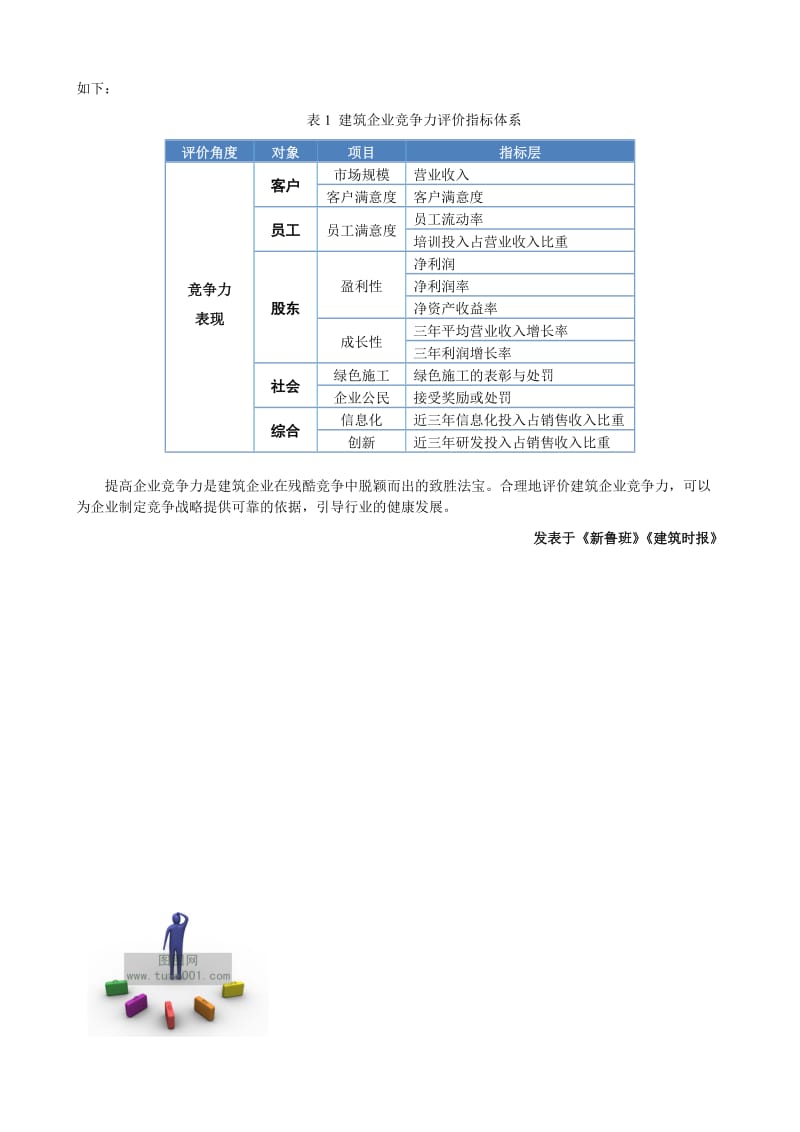 建筑业企业竞争力新论及其评价方法-杨宝明贺灵童.doc_第3页