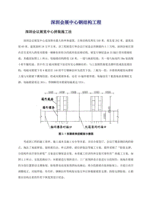 深圳會展中心鋼結(jié)構(gòu)工程施工概況.doc