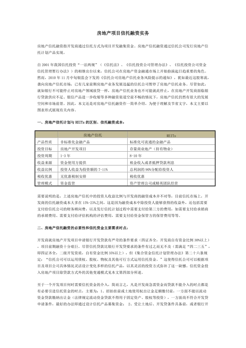 房地产项目信托融资实务.docx_第1页