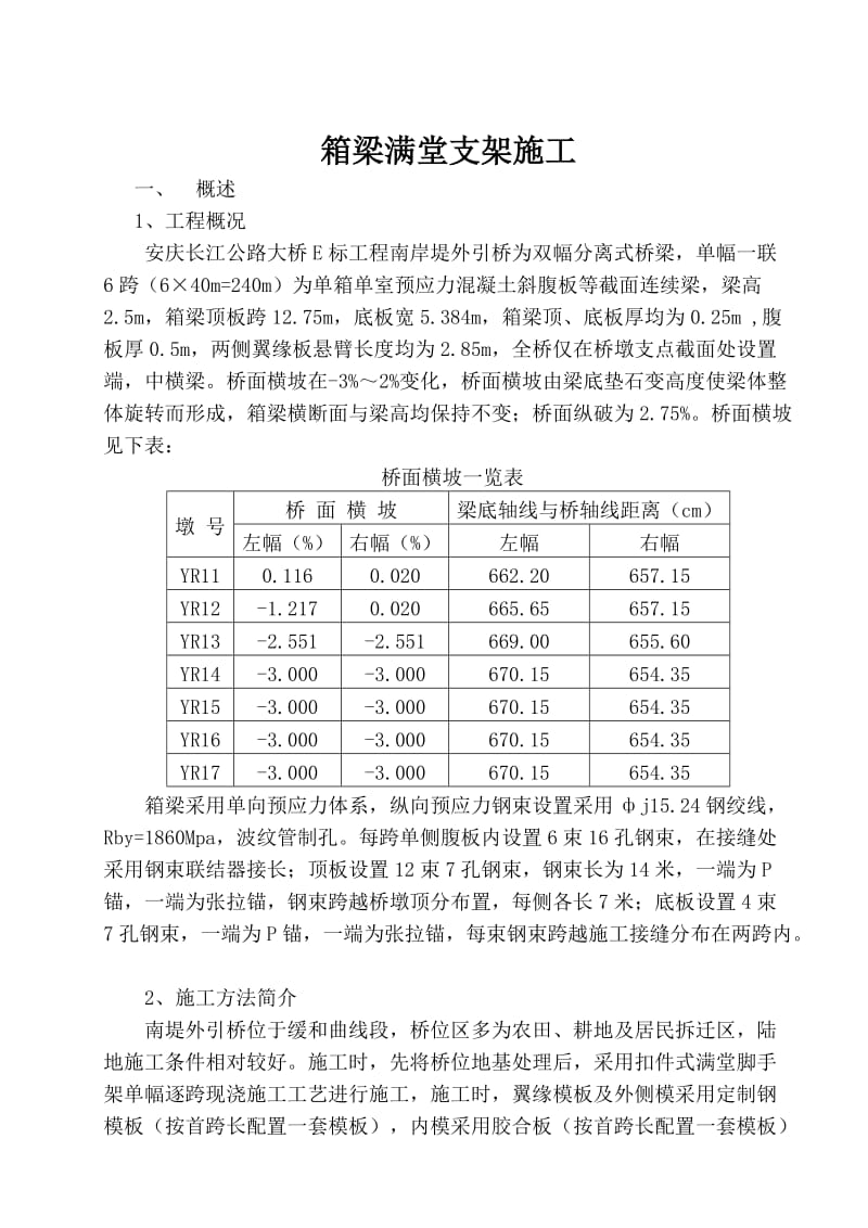 箱梁满堂支架施工.doc_第1页