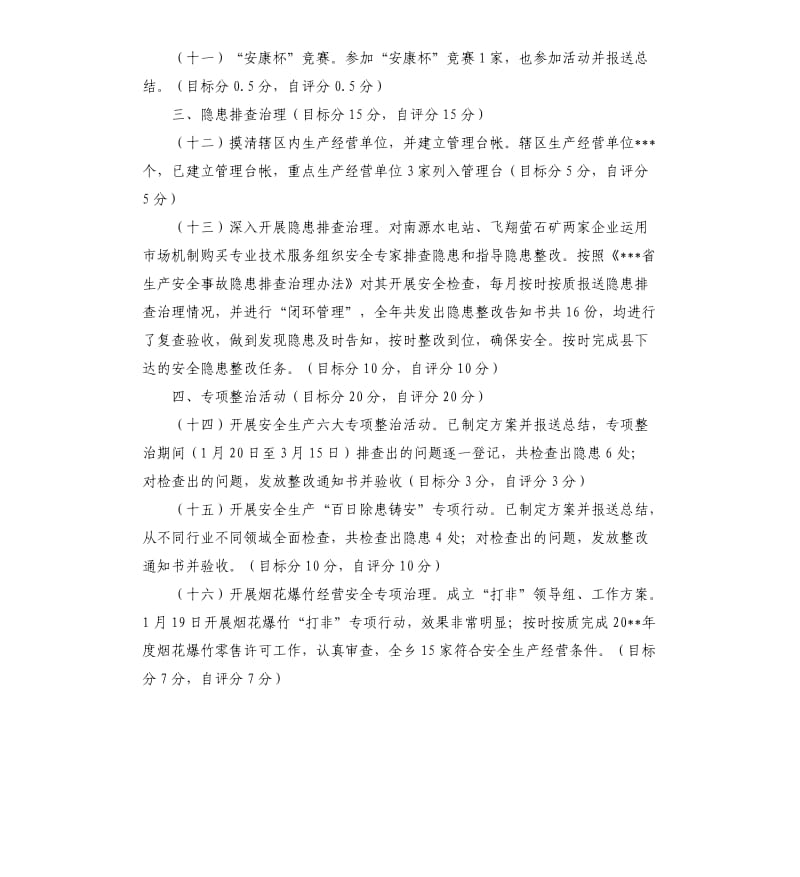 乡年度安全生产自查报告.docx_第3页