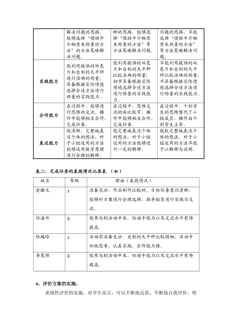 单一任务表现性评价案例(二年级)赵有美.doc_第3页