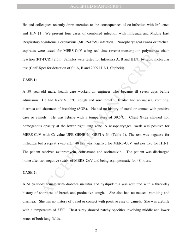 【病毒外文文献】2017 The impact of co-infection of influenza A virus on the severity of Middle East Respiratory Syndrome Coronavirus_第3页