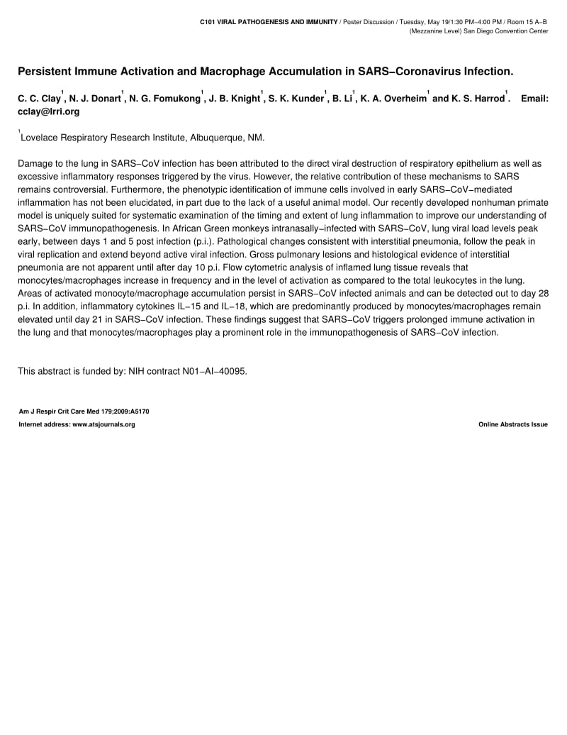 【病毒外文文献】2009[American Thoracic Society American Thoracic Society 2009 International Conference, May 15-20, 2009 _ San Diego, C_第1页