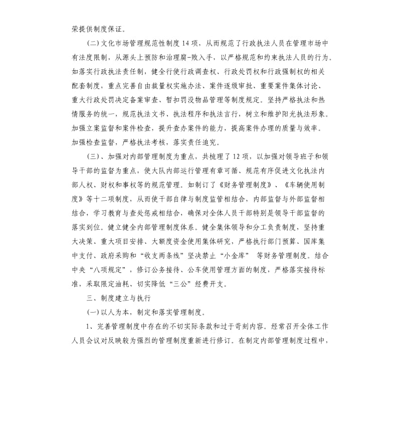 制度建设和制度执行情况自查报告.docx_第2页