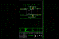 十字滑塊聯(lián)軸器設計圖紙