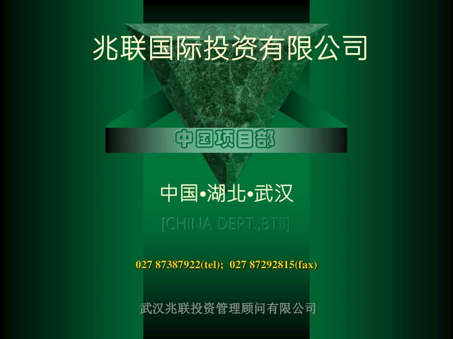 【計劃書】-兆聯(lián)公司與融資項(xiàng)目策劃業(yè)務(wù)介紹_第1頁