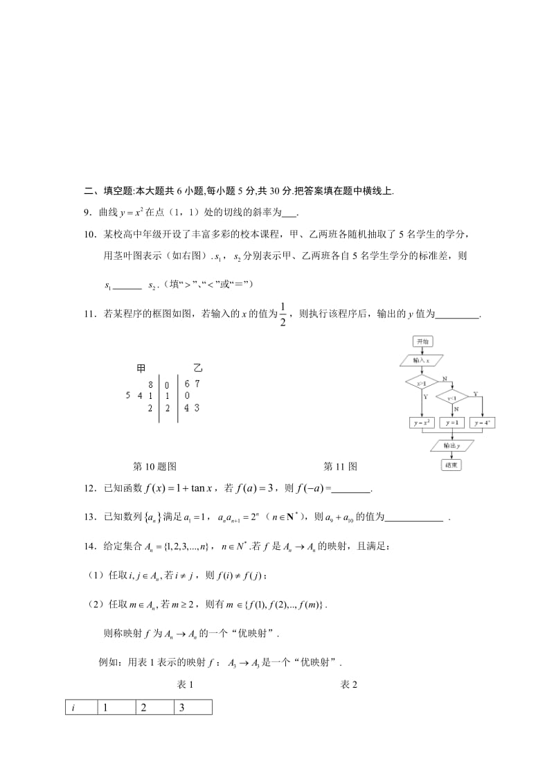 北京市海淀区高三年级第二学期期末练习数学文.doc_第2页