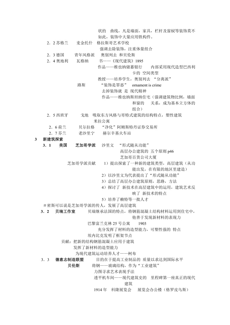 近代建筑史复习大纲.doc_第2页