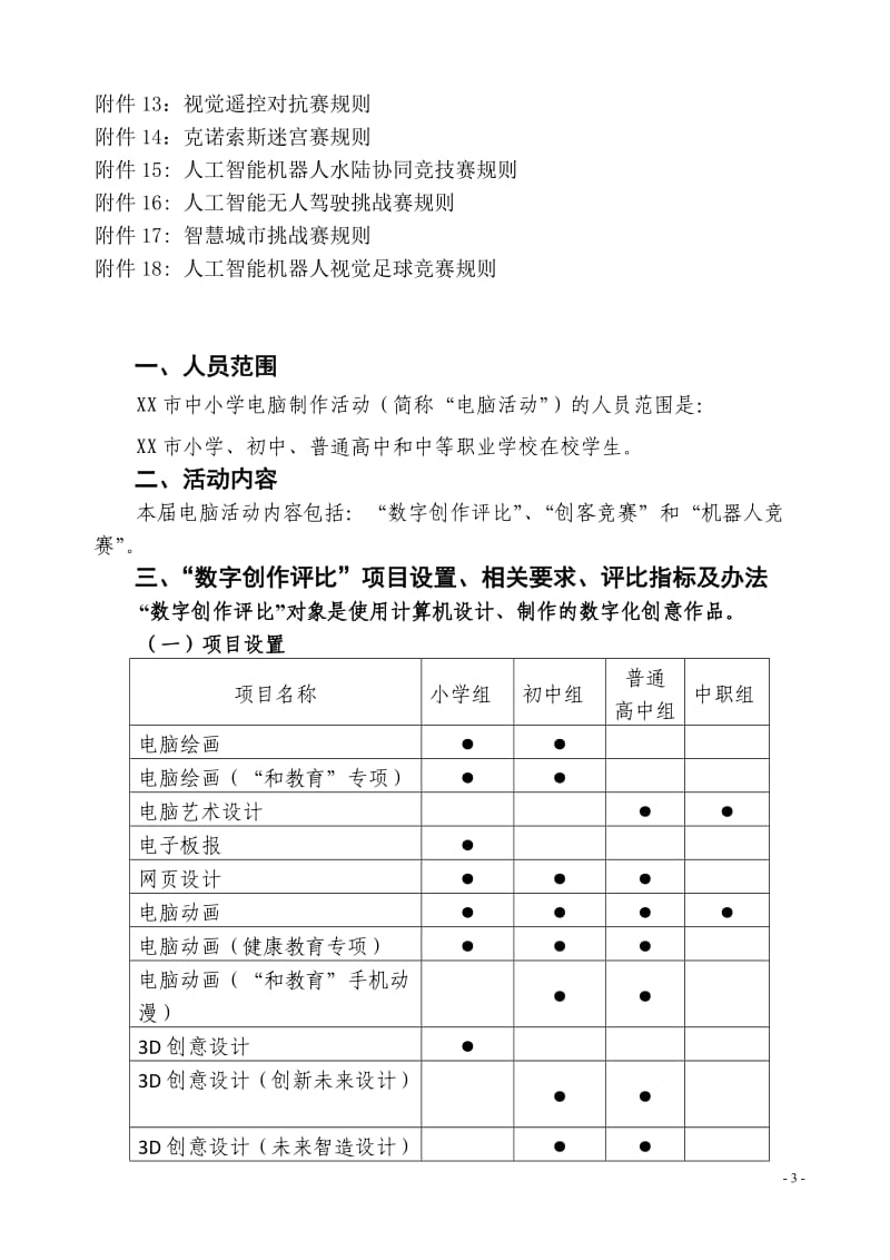 20XX年XX市中小学电脑制作活动指南_第3页