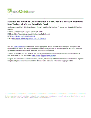 【病毒外文文獻(xiàn)】2009 Detection and Molecular Characterization of Gene 3 and 5 of Turkey Coronavirus from Turkeys with Severe Enteritis i