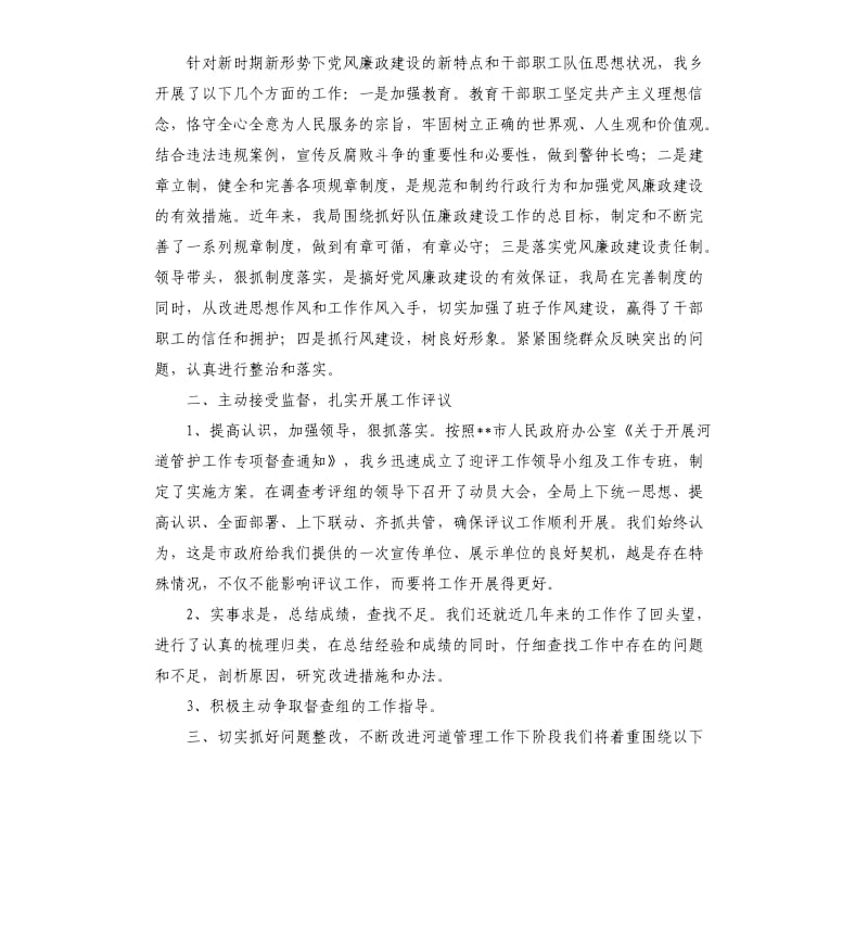 关于河道管护的自查报告.docx_第2页