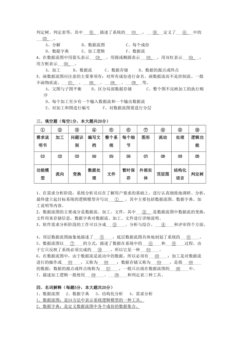 软件工程(本)阶段练习二.doc_第2页