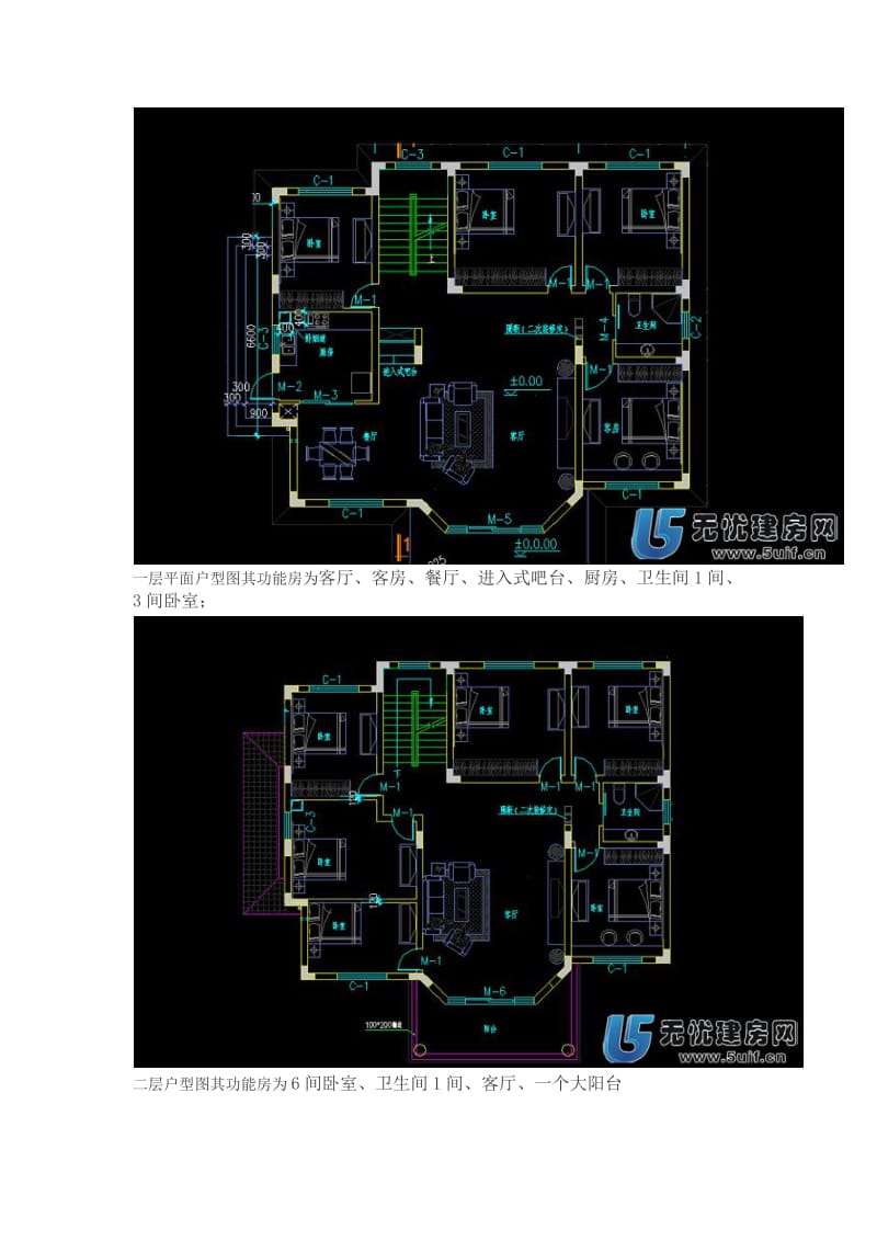 自建房设计农村两层房屋户型设计图.docx_第2页