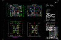 連接座注塑模具設(shè)計【一模四腔】(CAD圖紙+SolidWorks三維模型)