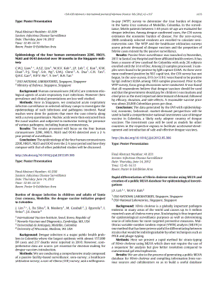 【病毒外文文獻(xiàn)】2012 Epidemiology of the four human coronaviruses 229E, HKU1, NL63 and OC43 detected over 30 months in the Singapore mil