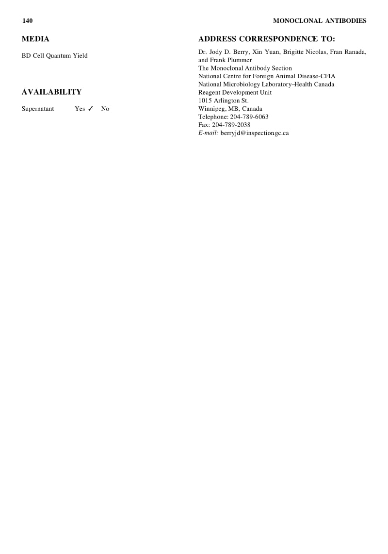 【病毒外文文献】2004 F26G15_ Murine Monoclonal Antibody to the SARS Coronavirus Nucleoprotein (SARS CoV)_第2页