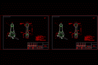 活塞連桿全套圖CAD圖紙