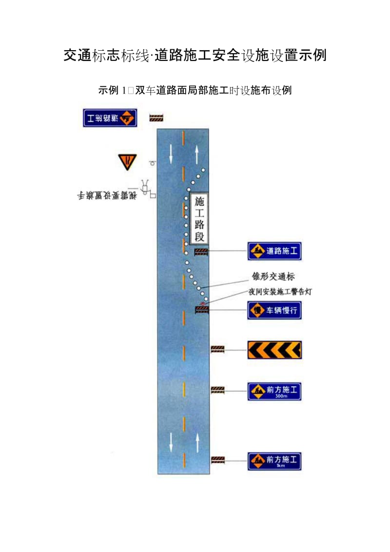 道路施工安全设施设置示例.doc_第1页