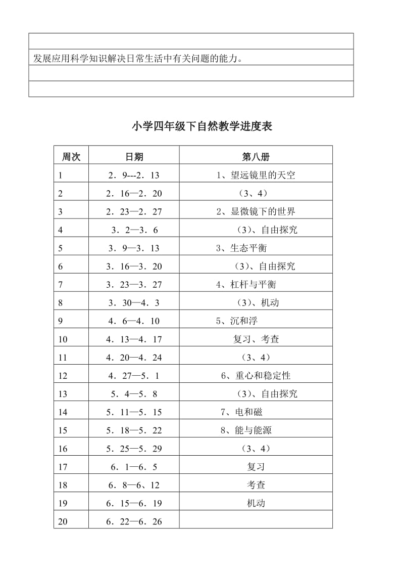 四年级第一学期自然备课.doc_第2页