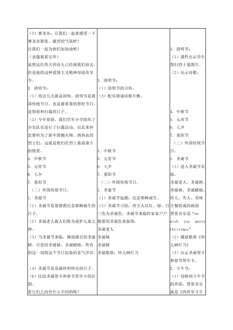 四年级品德与社会下册节日大观2教案浙教版.doc_第3页