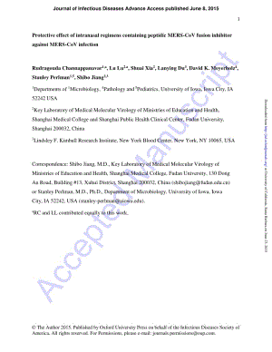 【病毒外文文獻】2015 Protective Effect of Intranasal Regimens Containing Peptidic Middle East Respiratory Syndrome Coronavirus Fusion In