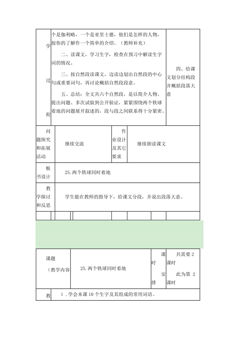 四年级语文下册第七单元备课.doc_第3页