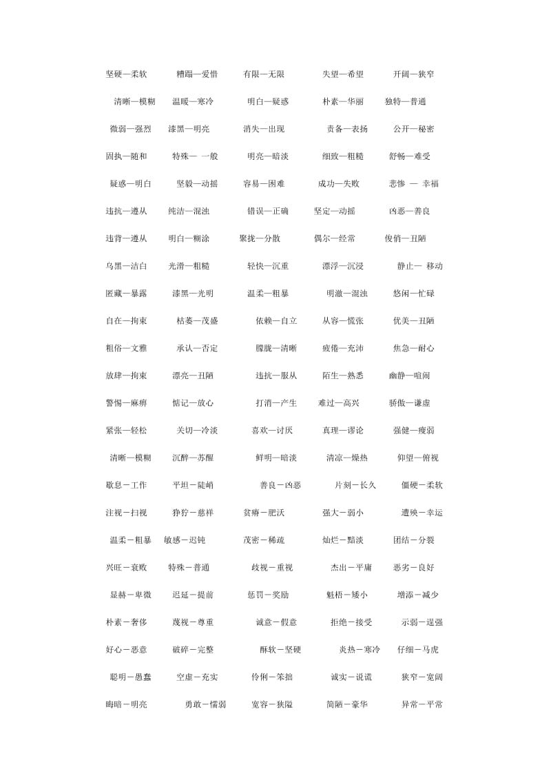 小学生反义词近义词大全.doc_第3页