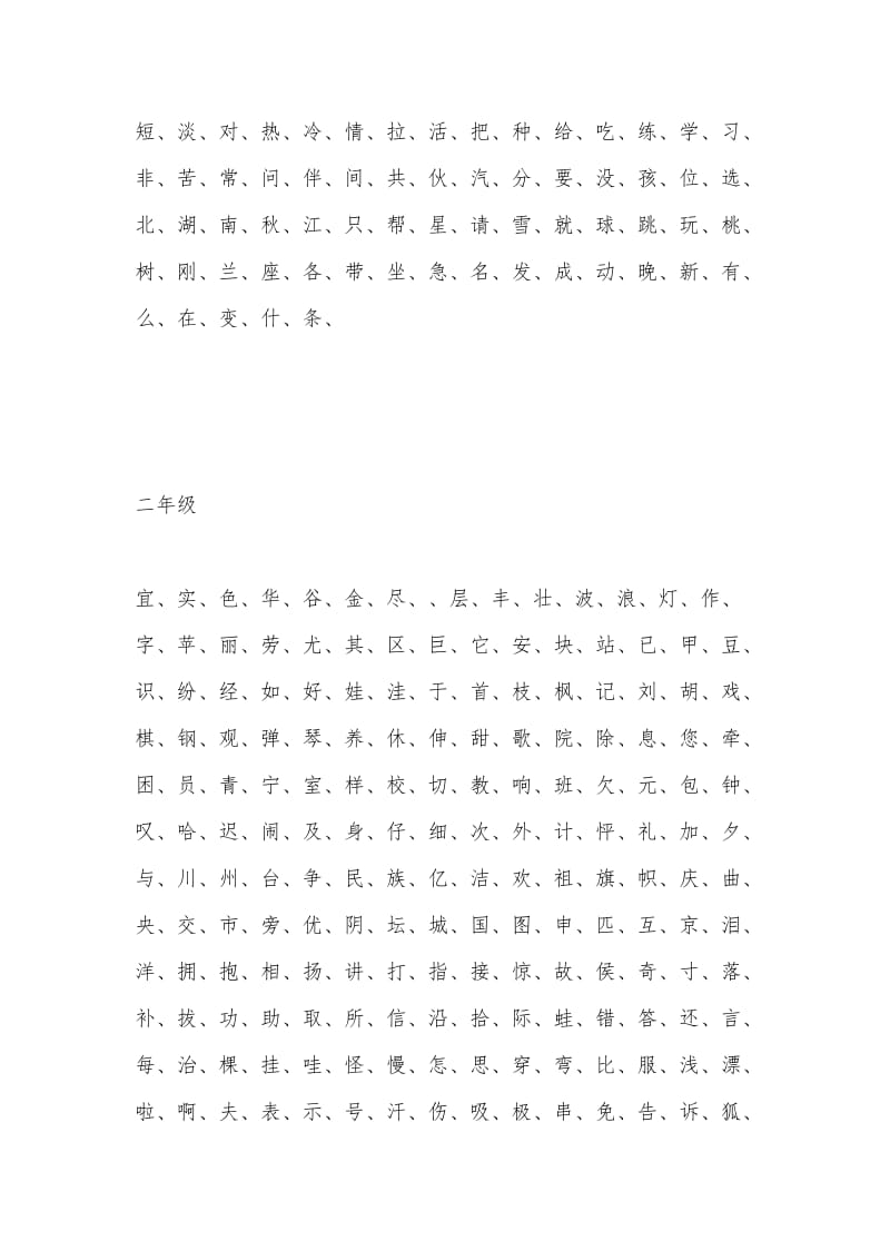 小学一至六年级语文生字(苏教版).doc_第2页