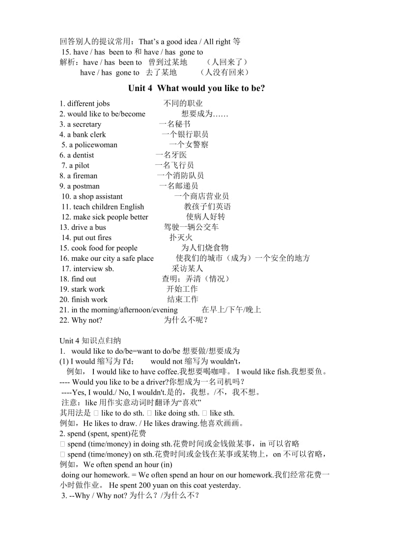 沪教版六年级英语U3-5复习.doc_第3页