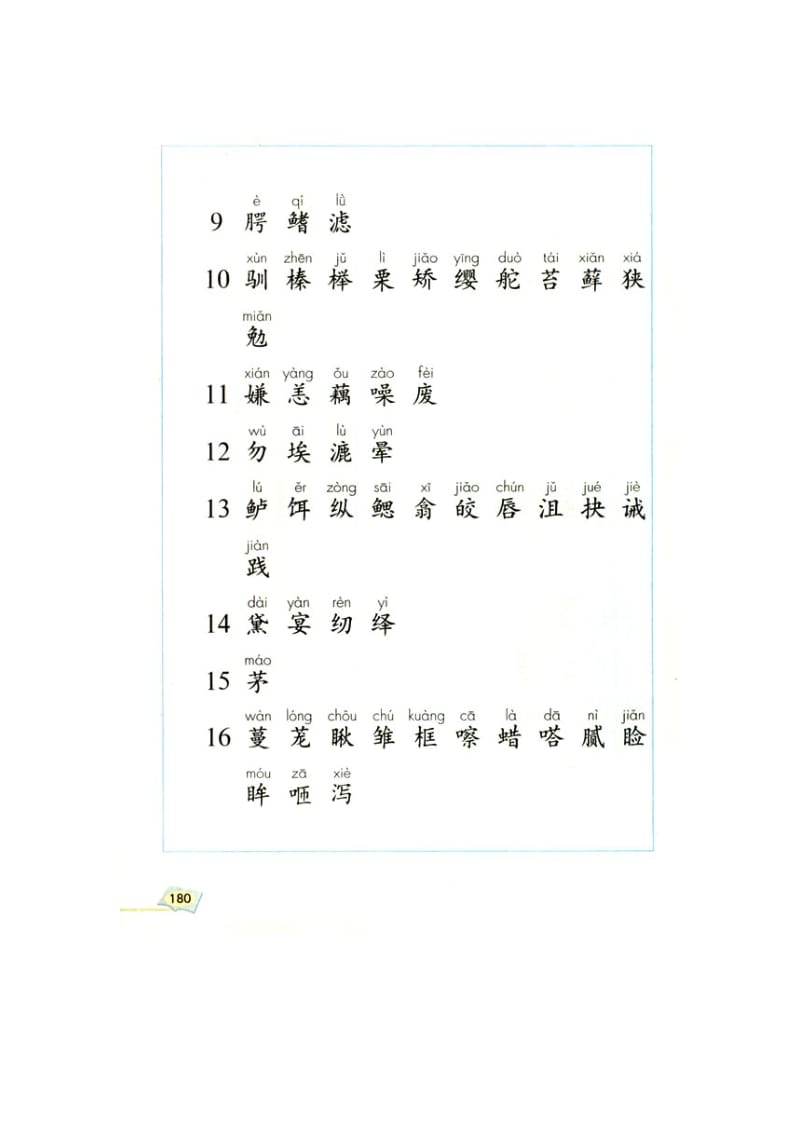 小学五年级上册生字表.doc_第2页