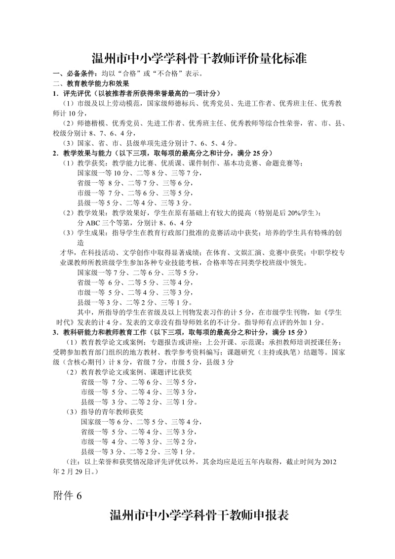 温州市中小学学科骨干教师评定标准.doc_第2页