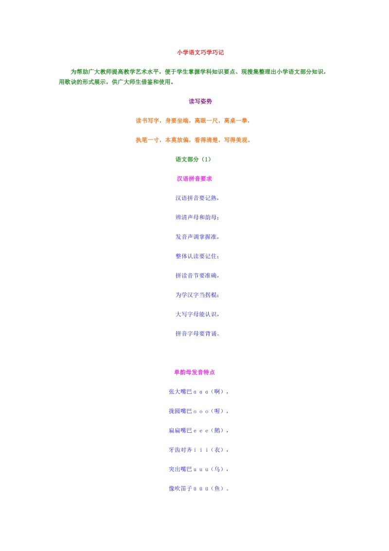 小学语文巧学巧记.doc_第1页