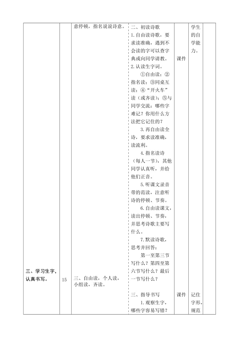 小学四年级语文第五单元导学案.doc_第2页