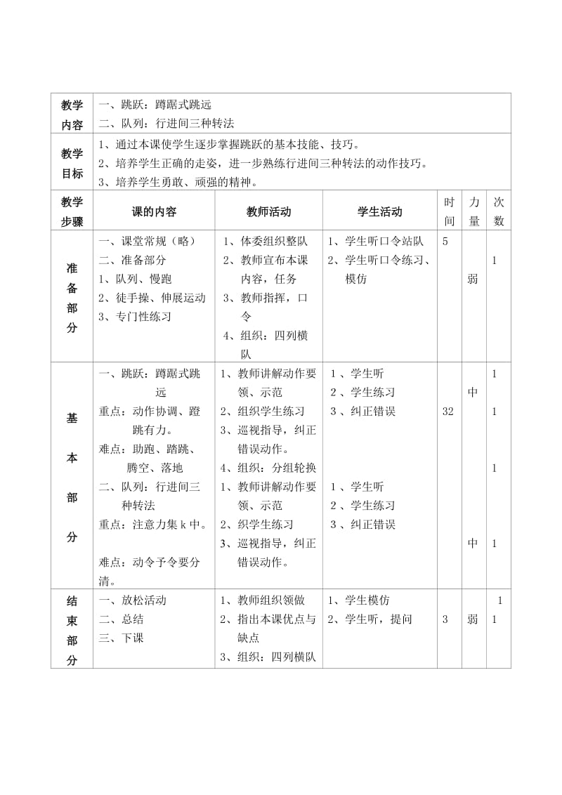 小学六年级体育教案(上).doc_第2页