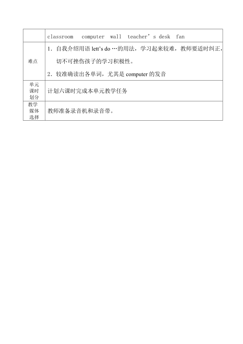 四年级英语上册第一单元教案.doc_第2页