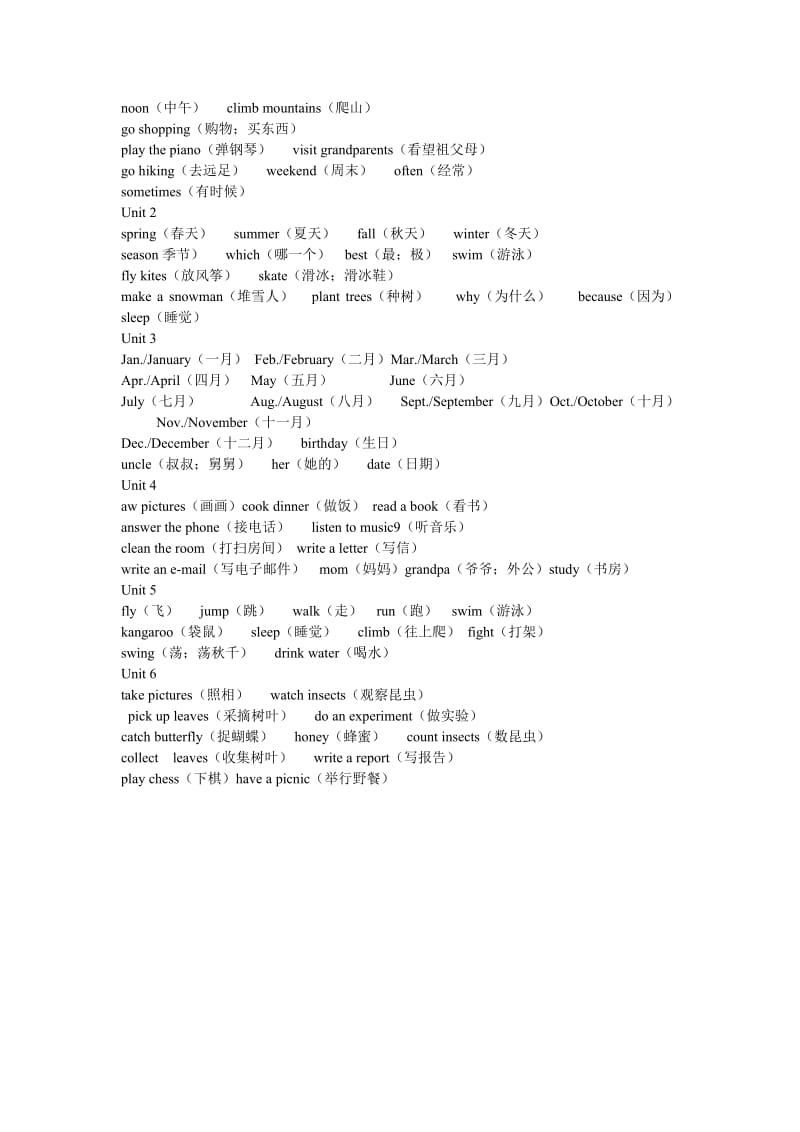 小学5年级英语单词人教版.doc_第2页