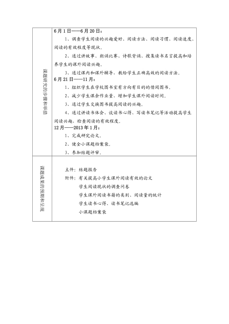 小学生课外阅读有效性研究开题报告.doc_第3页