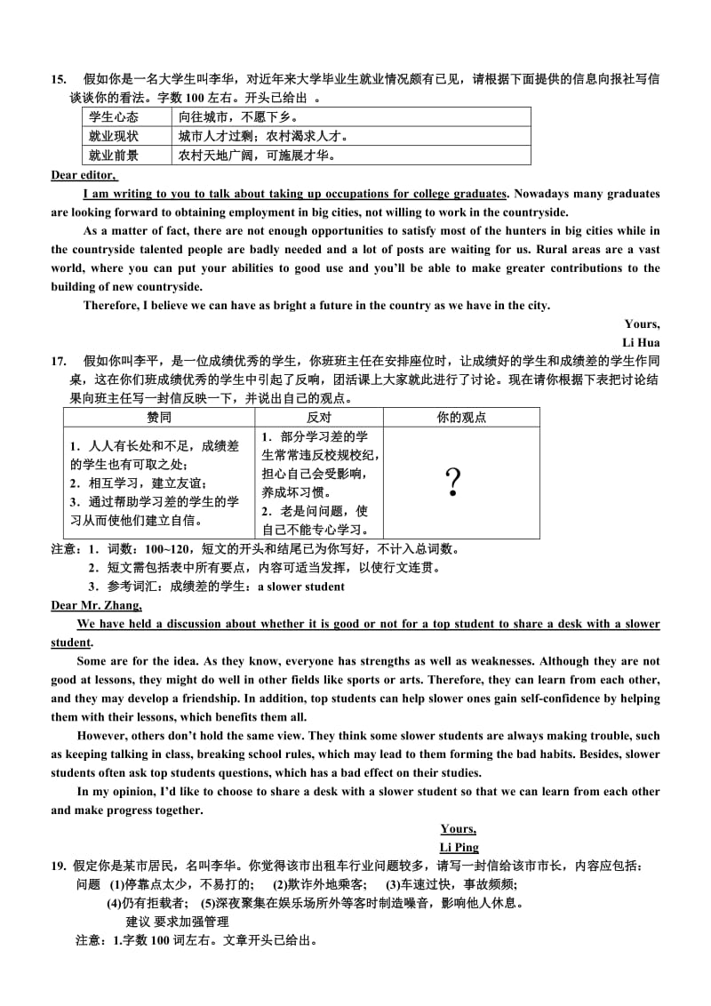 2013年高考英语作文范文40篇.doc_第1页