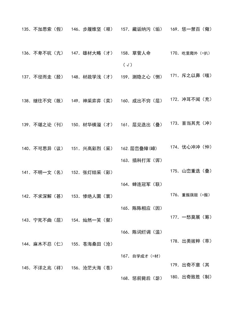 2010高考语文复习1000个容易出错的字.doc_第3页