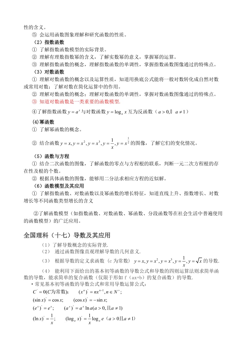 广东省东莞市2016届高三备考研讨会材料：函数说明.doc_第2页